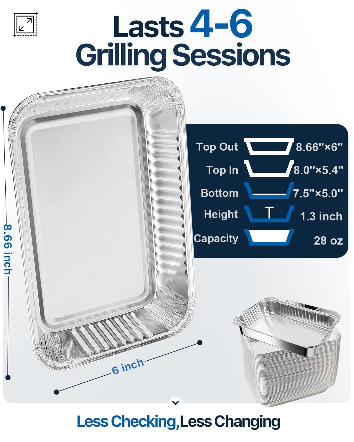 Matchwaves heavy-duty liners in action during high-heat grilling.