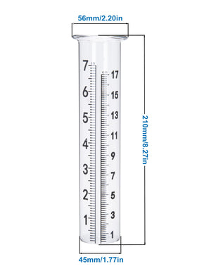 Mateda patio-lawn outdoor rain gauge for yard planning