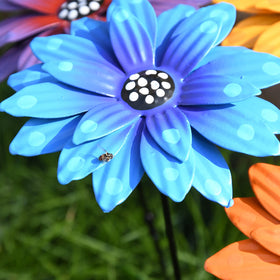 Matlern daylily garden ornament brightens patios yards and planters.