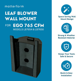 Matterform hardware included for quick EGO wall mount installation.