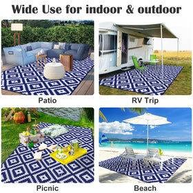 Mattitude 5x8-ft rug ideal for patios and backyards