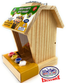 Families paint together with Matty's Toy Stop feeder, boosting creativity.