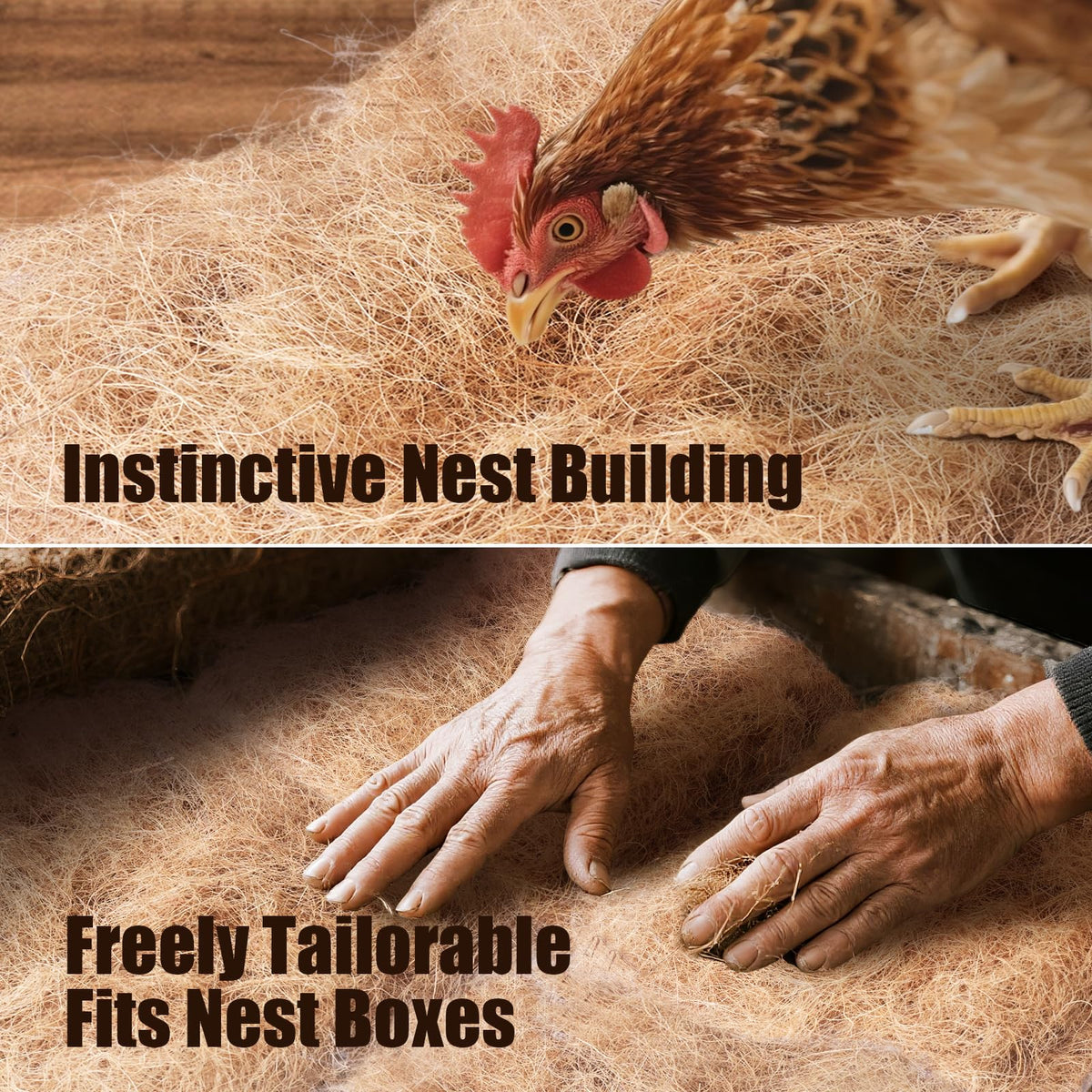 Matutinus nesting pads are reusable and cost-saving for breeders.