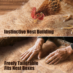 Matutinus nesting pads are reusable and cost-saving for breeders.