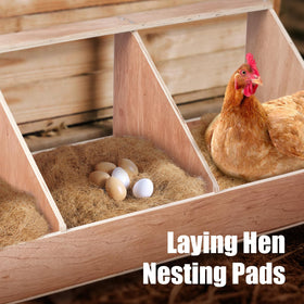 Matutinus nesting pads soft cushioning, gentle support for eggs.