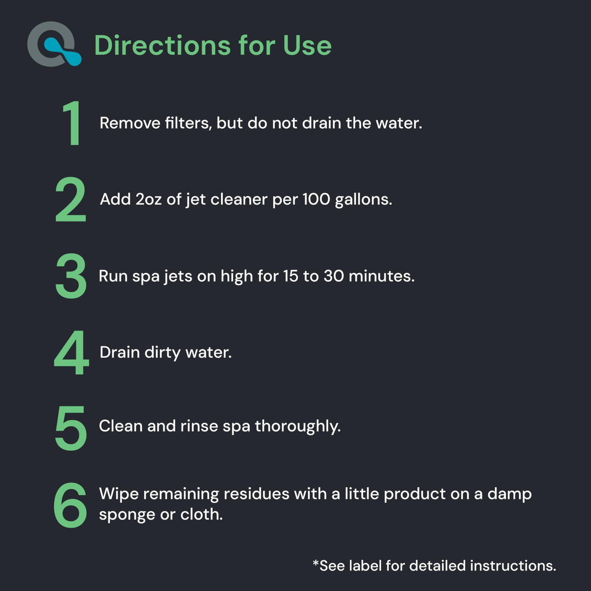 MAV AquaDoc Jet Line Cleaner jet-line inside view supports clear water