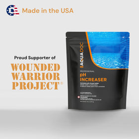 MAV AquaDoc pH Up 5lb bag shown with label for easy identification