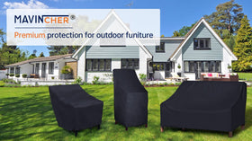 Mavincher easy-clean fabric; wipe down after outdoor use
