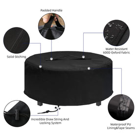 MAVINCHER outdoor cover padded handle enables easy lifting and repositioning