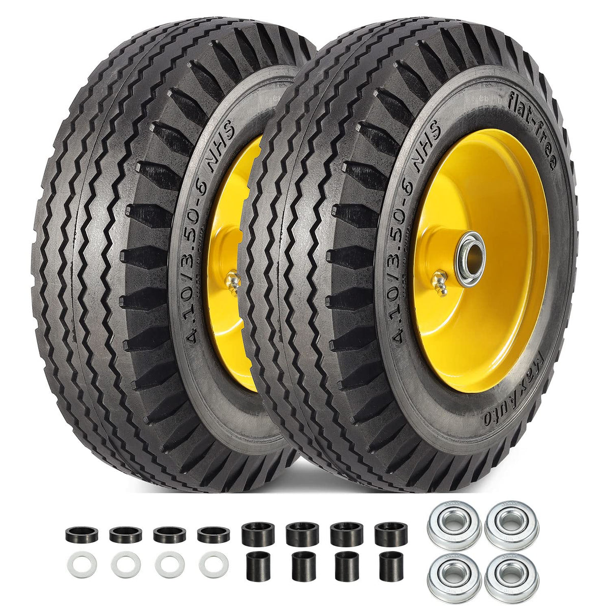 MaxAuto compatible with hand trucks, mowers, and garden carts.