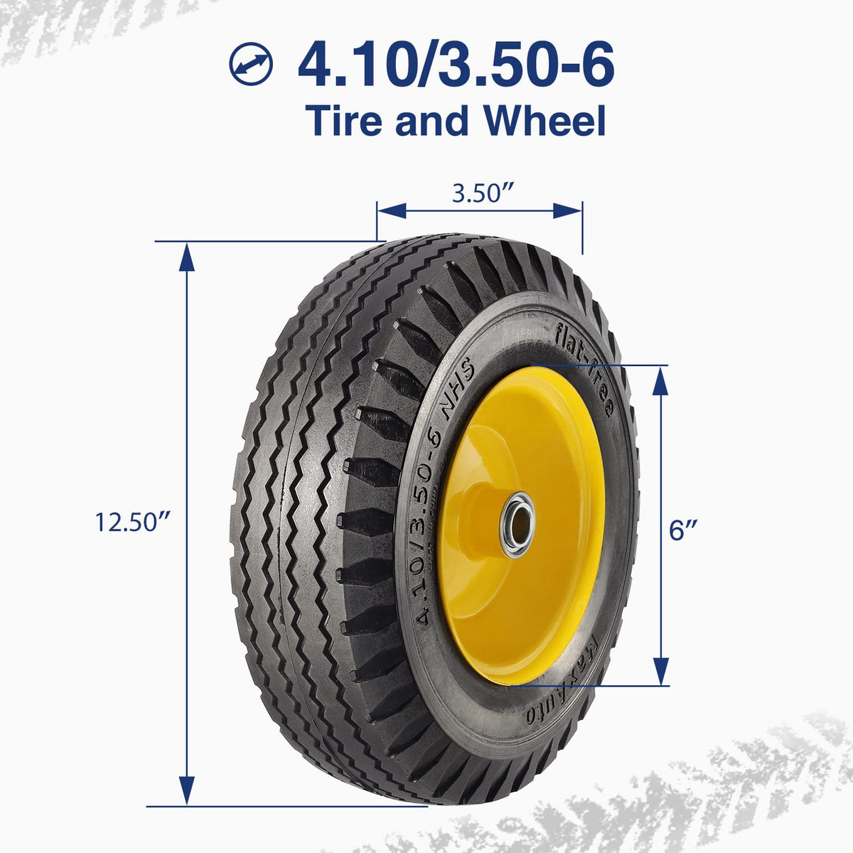 MaxAuto 300 lbs load capacity per tire supports moderate tasks.