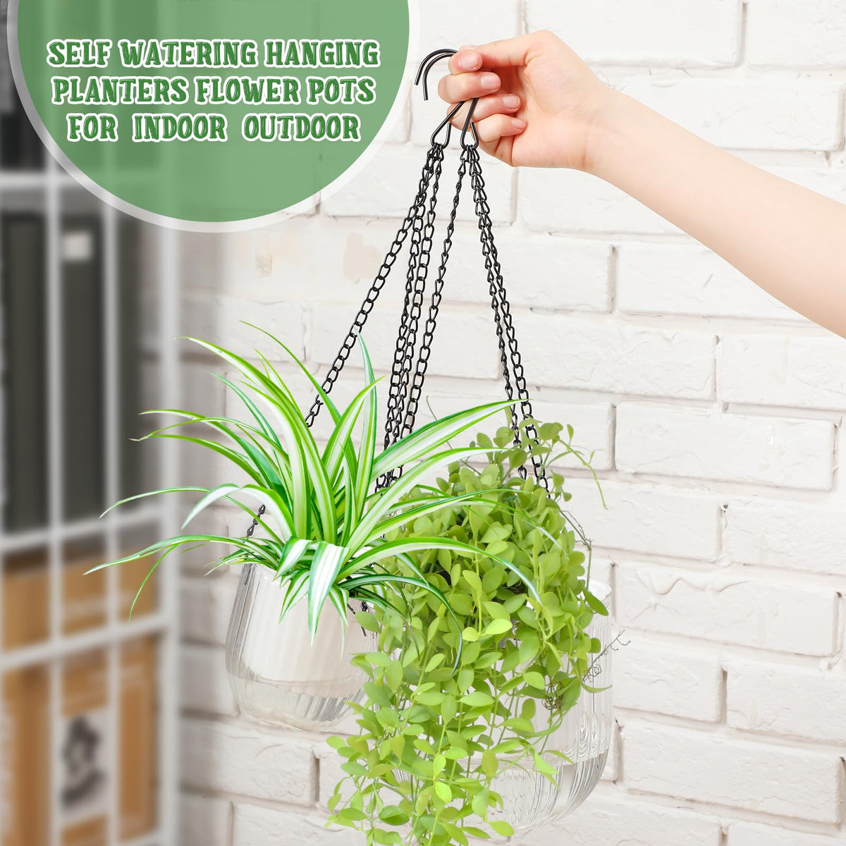 Maxcheck detachable chain hooks provide sturdy metal support