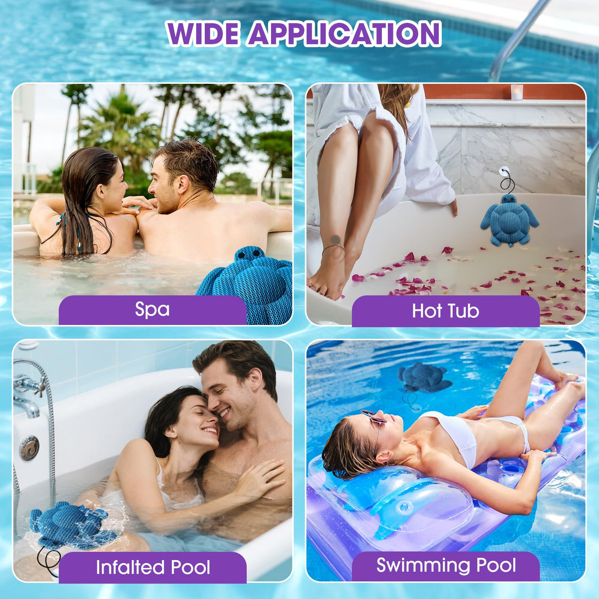MAXDORIA gift-ready spa turtle cleaner enhances hot tub experience.