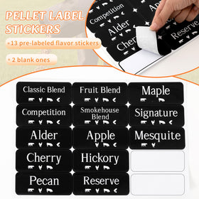 Maxdot flavor stickers highlight 13 pre-labeled options for quick flavor switching.