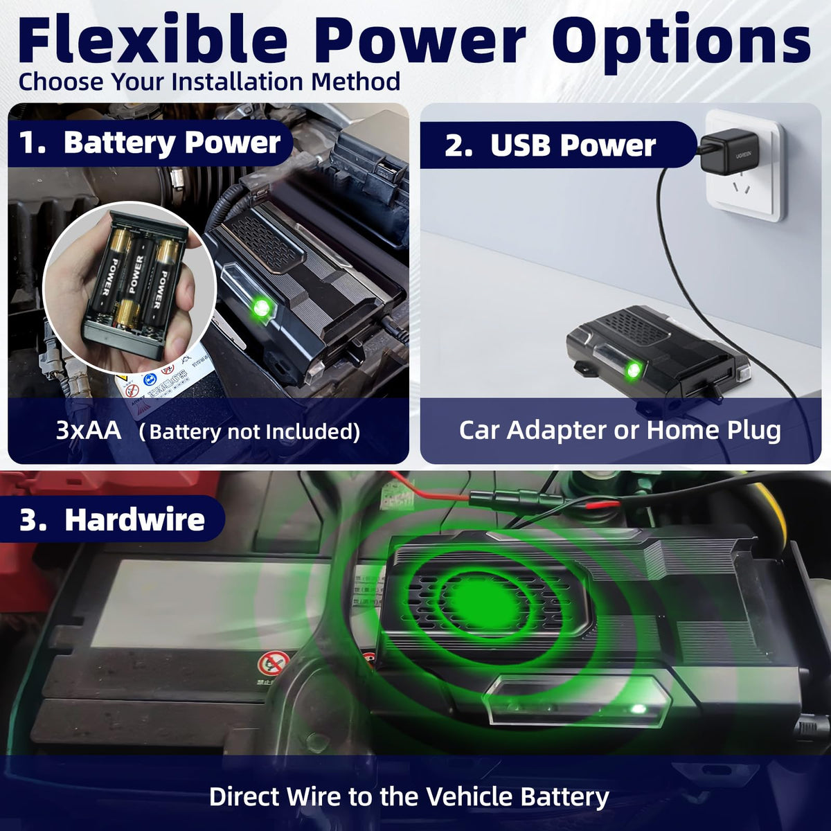 Maxfetched device powered by batteries provides flexible, portable use