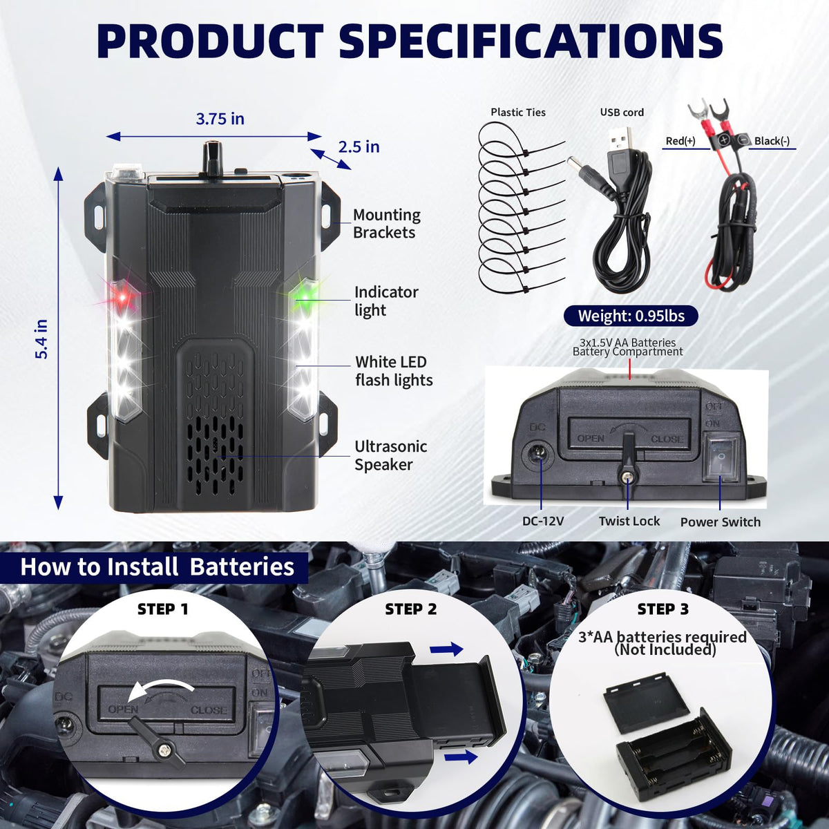 Maxfetched packaging contents include two devices and accessories
