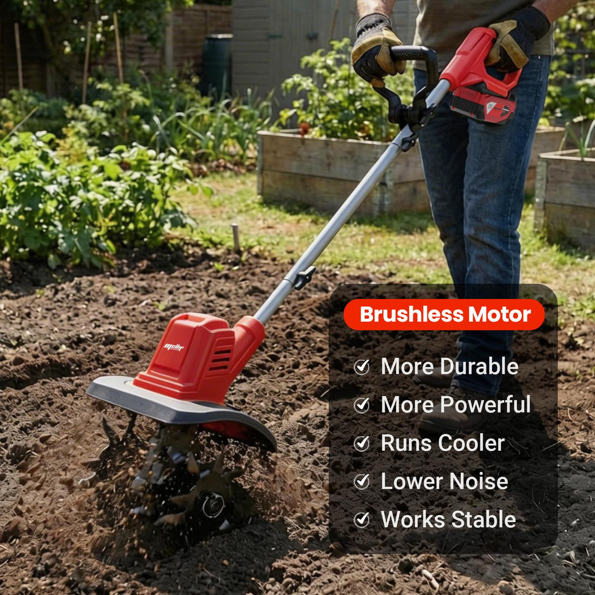 MaxMore foldable design simplifies storage and transport after gardening tasks.