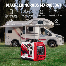 MXR4000GT electric start for quick ignition on demand.