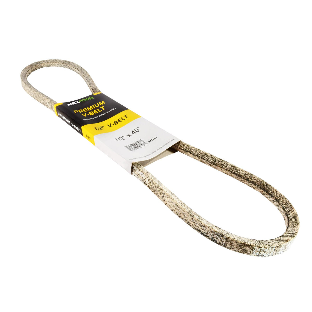 MaxPower premium belt heat-resistant fabric cover in use