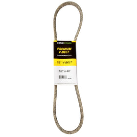 MaxPower 347483 premium belt close-up showing Kevlar cords for durability