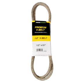 MaxPower 347504 Kevlar belt close-up shows reinforced cords for durability