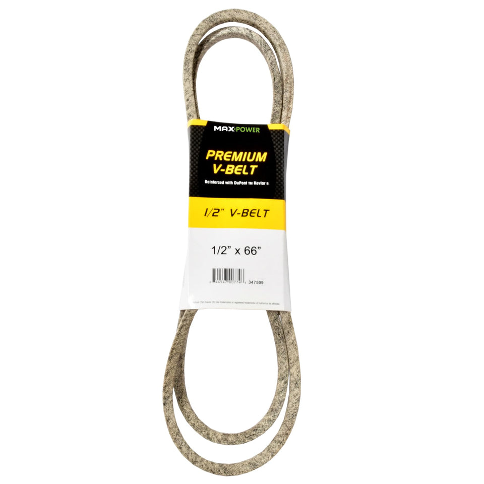 MaxPower 347509 kevlar-cord reinforced belt for heavy-duty equipment