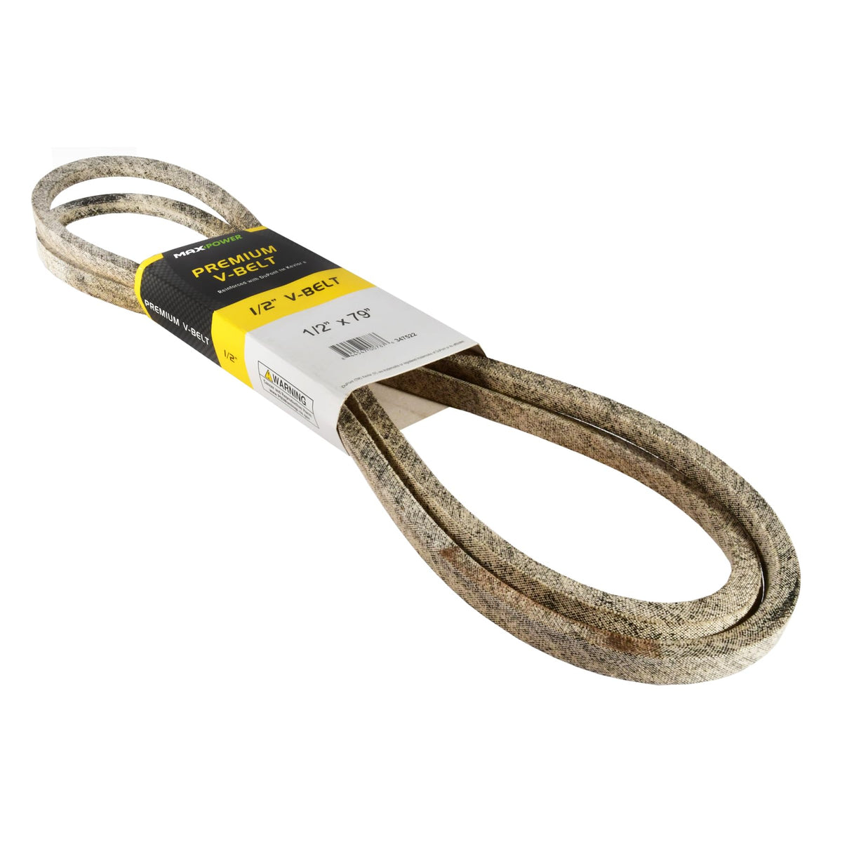 MaxPower 347522 belt heat-resistant cover in close-up for tough conditions.