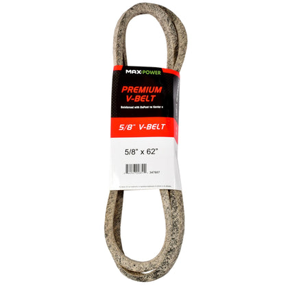 Maxpower 347607 premium Kevlar belt cords offer rugged durability for heavy-duty outdoor equipment.