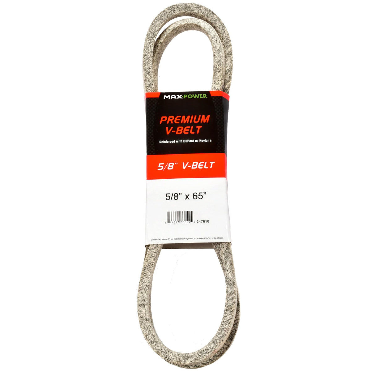 MaxPower 347610 premium Kevlar belt 58x65 for heavy-duty clutch action