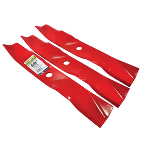 Powder-coated MaxPower blades with ready-to-install finish