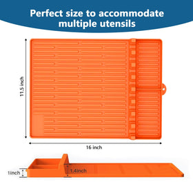 Dishwasher-safe MAXTBEE mat simplifies post-grill cleaning for busy cooks