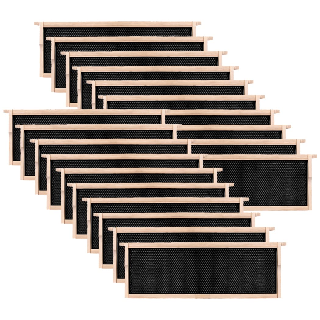 MayBee 20-pack unassembled frames in pinewood for customizable hive setups