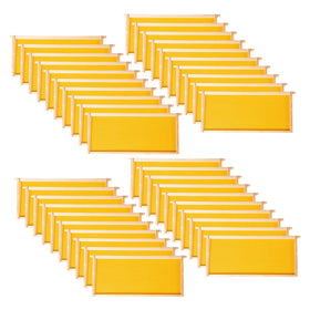 MayBee deep brood frame yellow ready for hive assembly and brood development