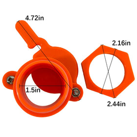 MayBee valve features flexible bolt design for effortless operation.