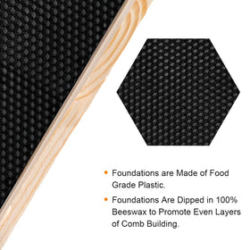 MayBee standard frame dimensions for ready-to-fit medium supers