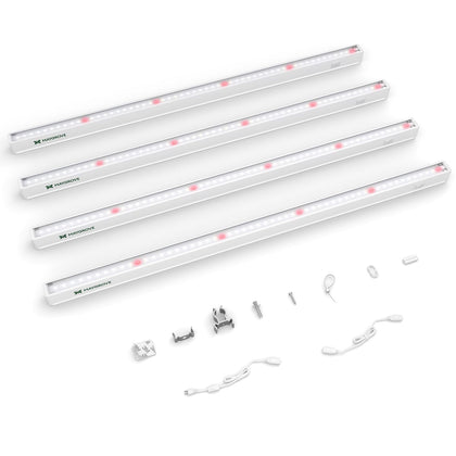 Maygrove T5 Grow Light 2ft red-enhanced spectrum speeds seedling growth.