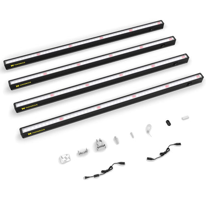 Maygrove T5 grow light 2ft strip illuminates seedlings with energy-efficient lighting