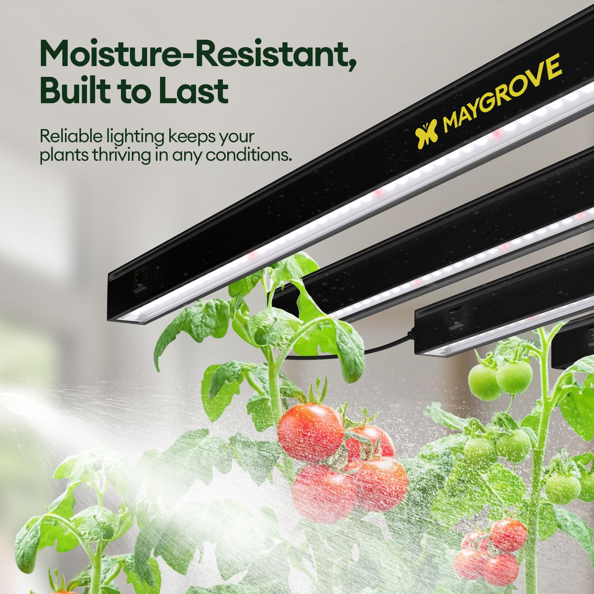 Maygrove T5 IP63 body withstands indoor humidity.