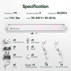 Maygrove T5 long-lasting LEDs up to 20,000 hours