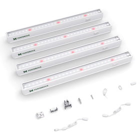 Maygrove T5 grow light strip assembly enhances placement flexibility for compact indoor gardens