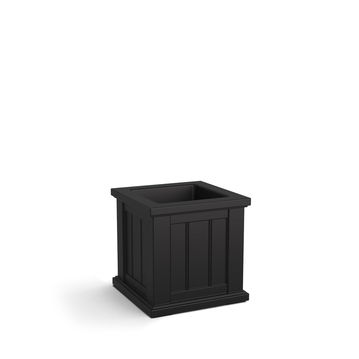 Mayne Cape Cod 14-inch square planter made in USA with 15-year warranty