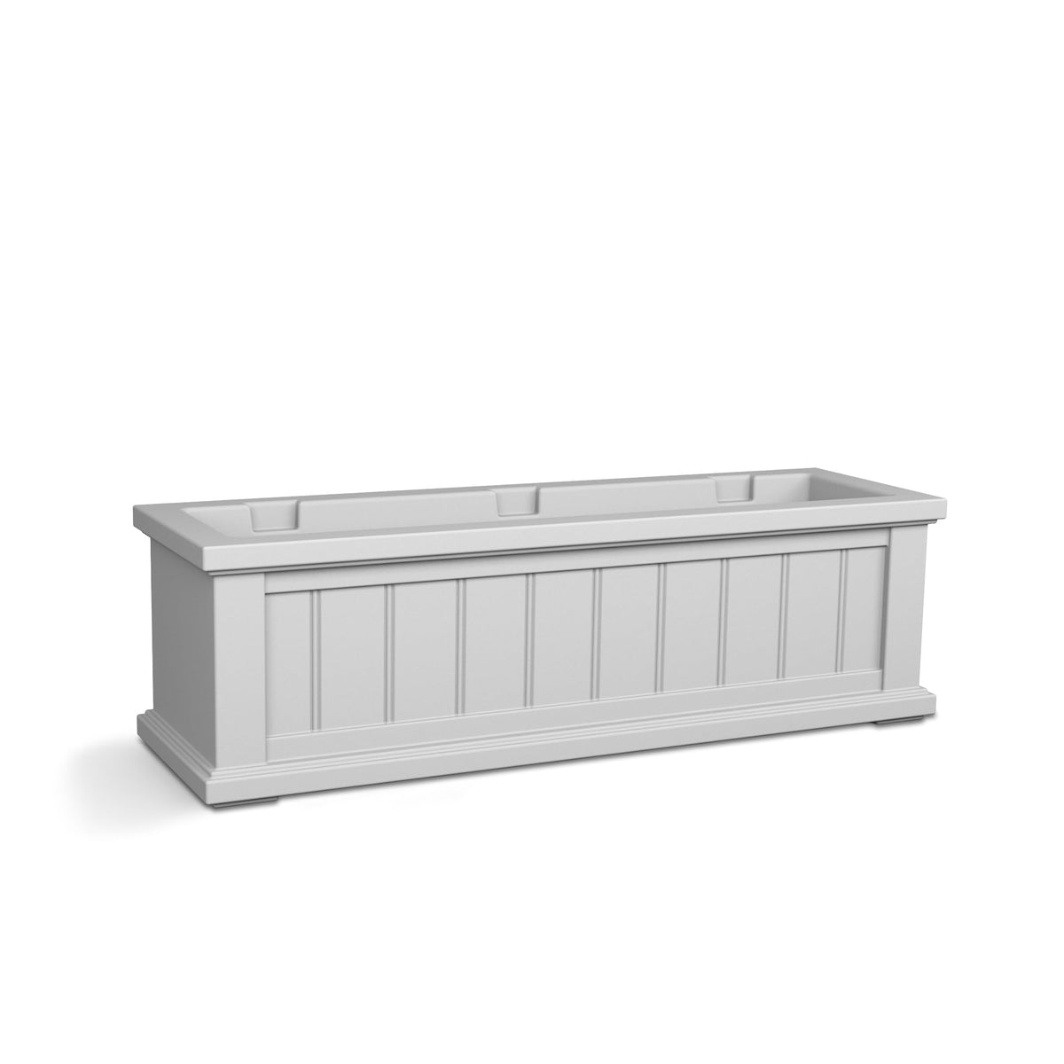 Close‑up of Cape Cod window box dimensions and profile