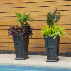 Mayne Fairfield weather-resistant design stands up to outdoor conditions.