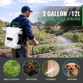 Mayoki includes a 2A charger for quick top-ups between tasks.