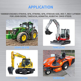 MaySpare M810324 in use on compatible tractors demonstrates versatile applicability.