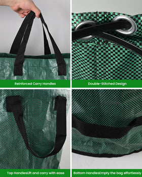 MAZING foldable design stores flat, saving space between cleanup sessions.