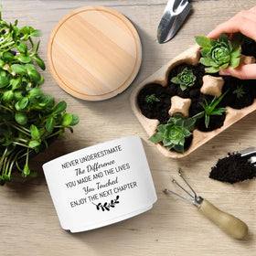 MBRUH succulent pot with drainage for healthy root growth