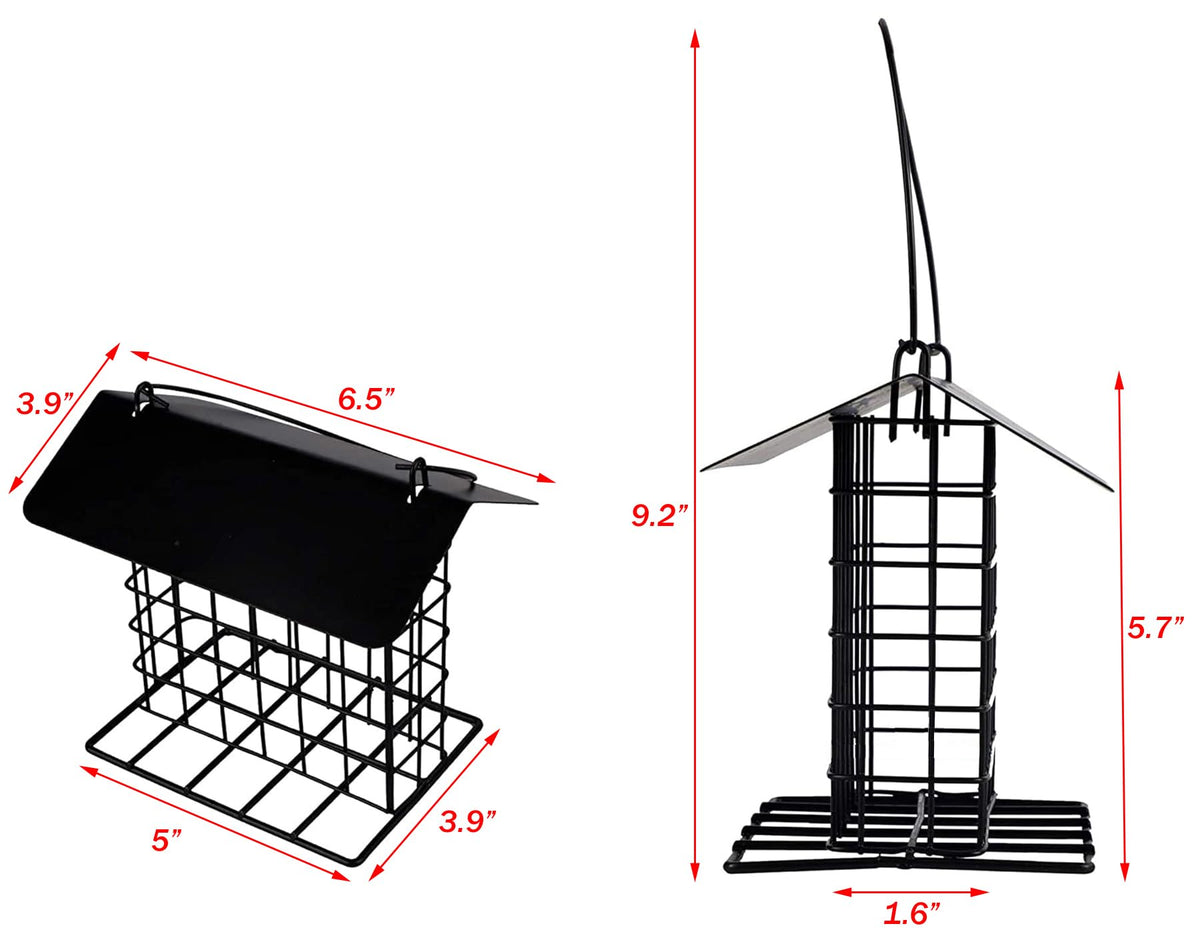 Mcage weatherproof bird feeder stand designed to endure sun and rain.