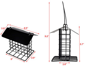 Mcage weatherproof bird feeder stand designed to endure sun and rain.