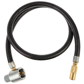 MCAMPAS 5430 gas regulator extension with 3ft hose for Coleman stoves, smooth extended setup.